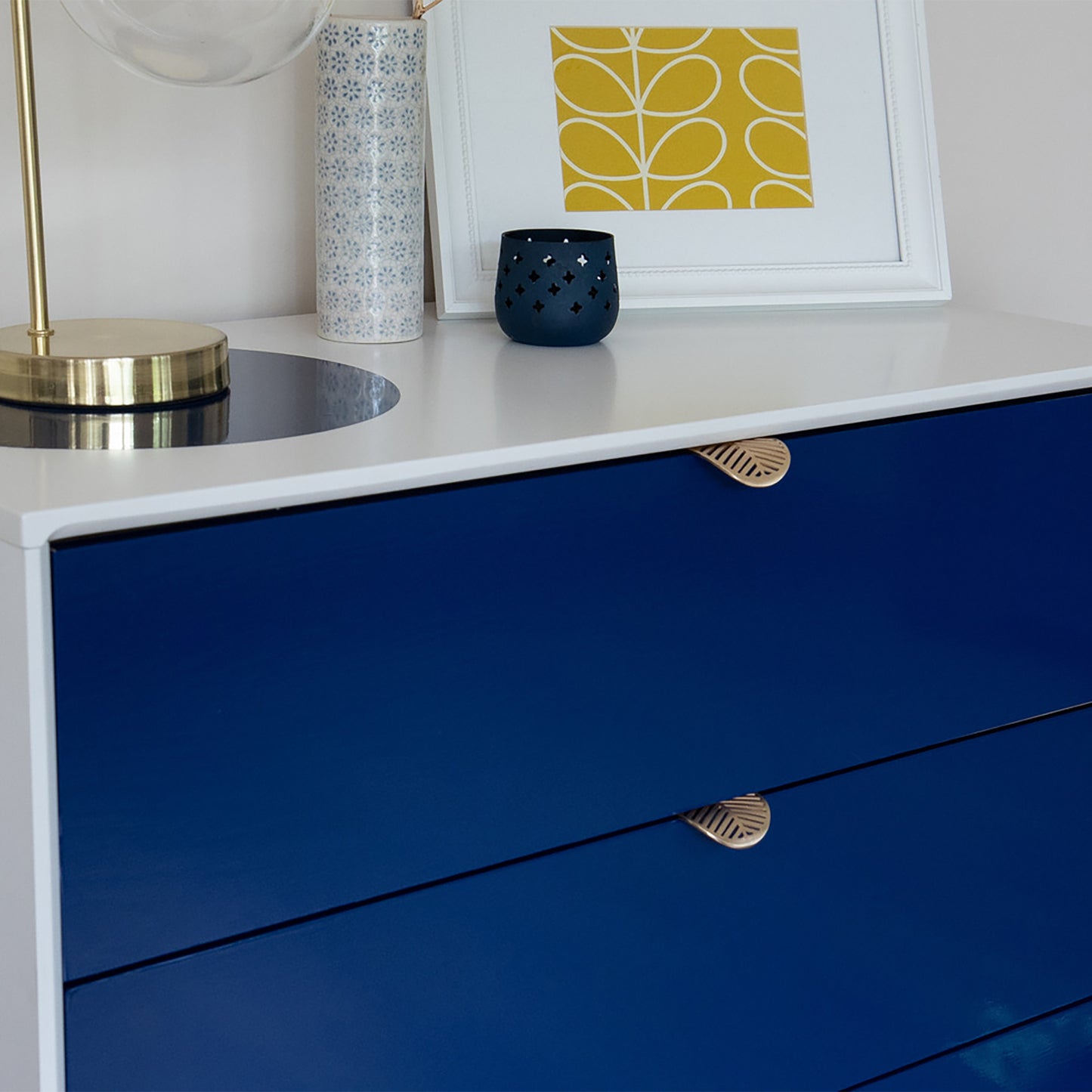d-c-fix Gloss Navy Blue sticky Back Furniture & Kitchen Wrap